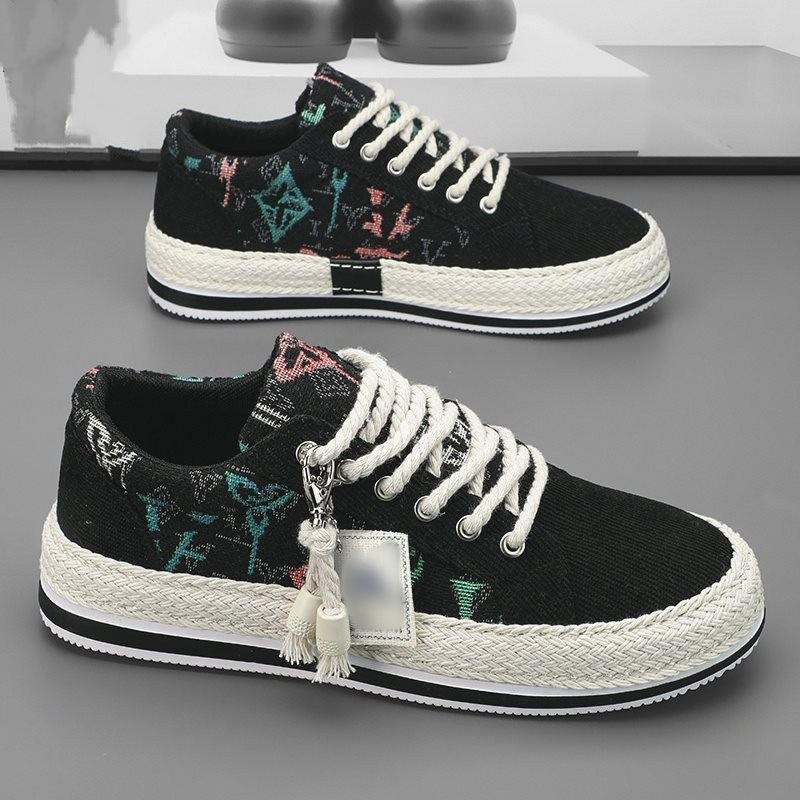 Damen Sneaker Stickdesign Schuhe Frauen Mode