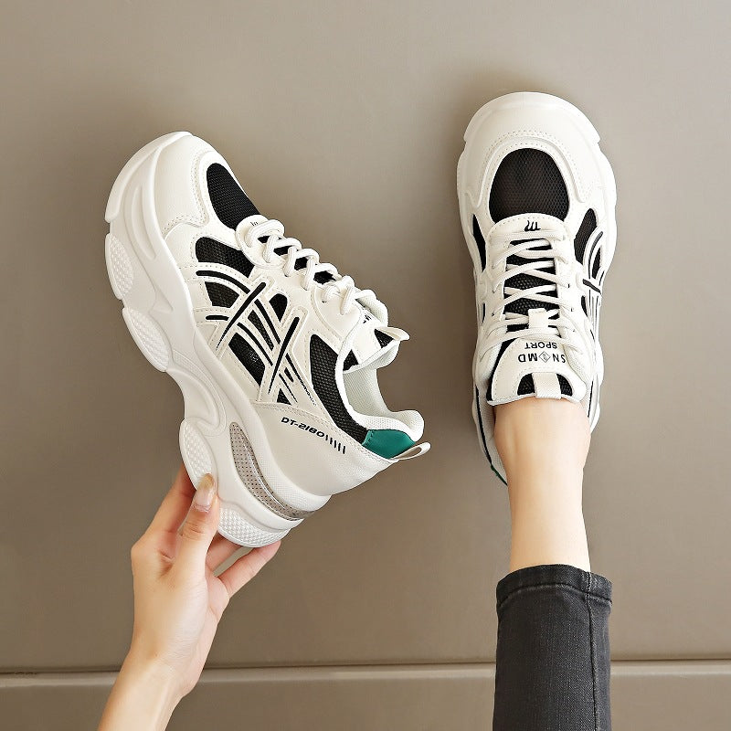 Damen Sneaker Chunky bequem atmungsaktiv Komfort Schuhe