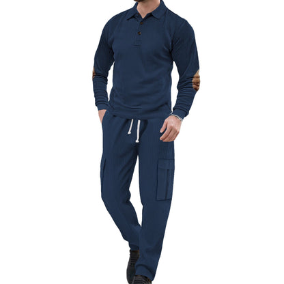 Herren Anzug Elegant Strukturiert Modern SlimFit