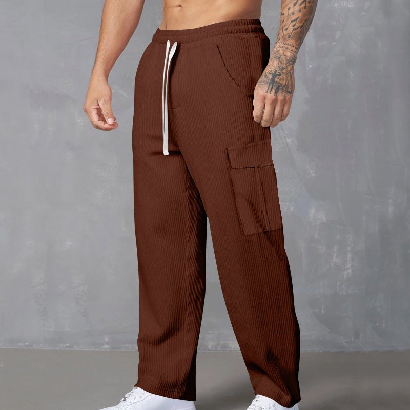 Herren Cargohose Bequem Elastisch Praktisch