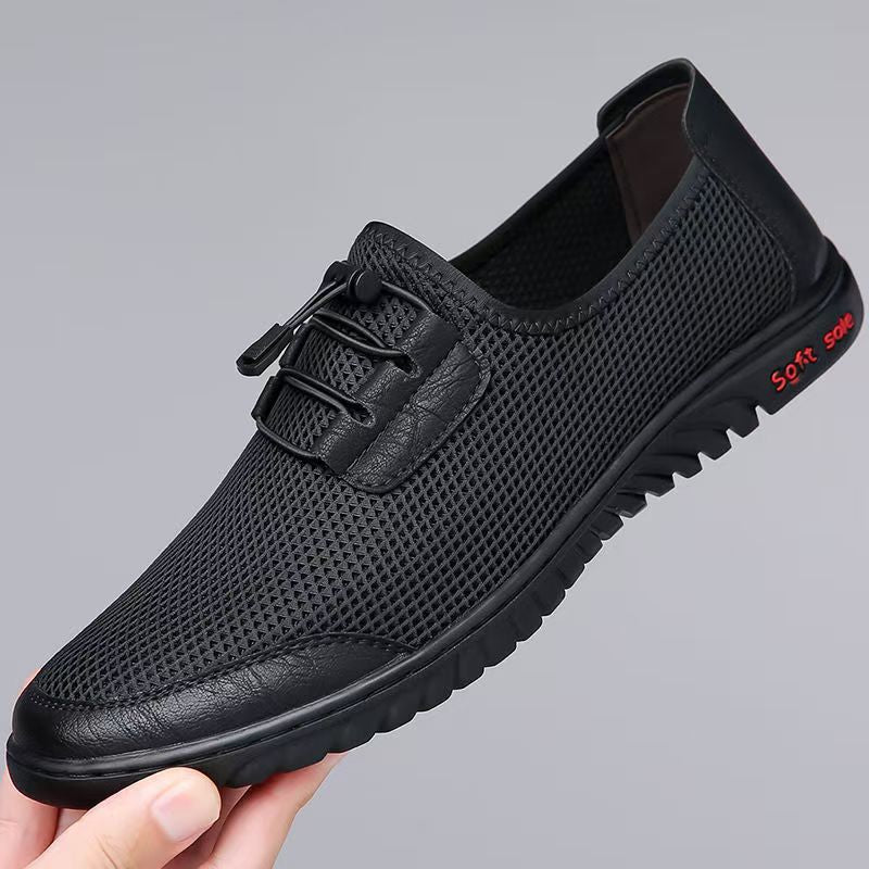 Damen Sneaker Komfort Mesh Bequem Elastisch