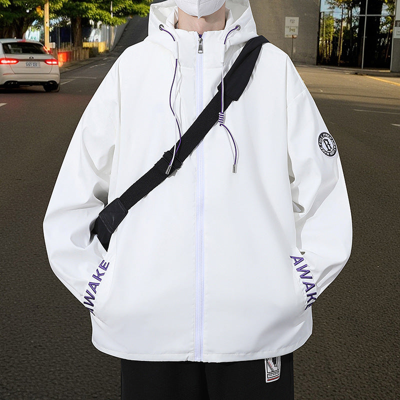 Wasserdichte Outdoorjacke Unisex Praktisch Mit Taschen