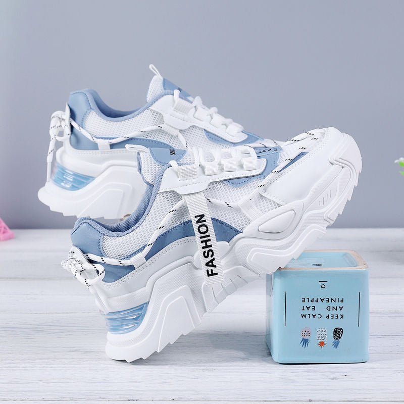Damen Sneaker Sportlich Futuristisch Mesh - BerlinGlamour