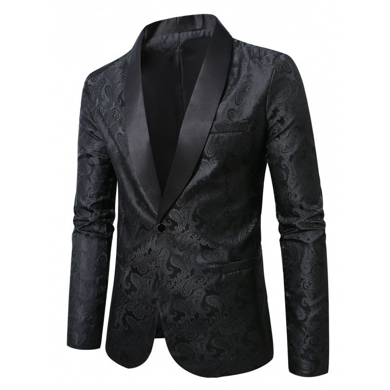 Herren Smokingsanzug Blazer Elegant Paisley Muster