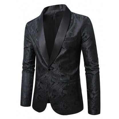 Herren Smokingsanzug Blazer Elegant Paisley Muster