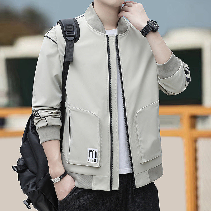 Herren Sportjacke Leicht Elastisch Funktionale Taschen