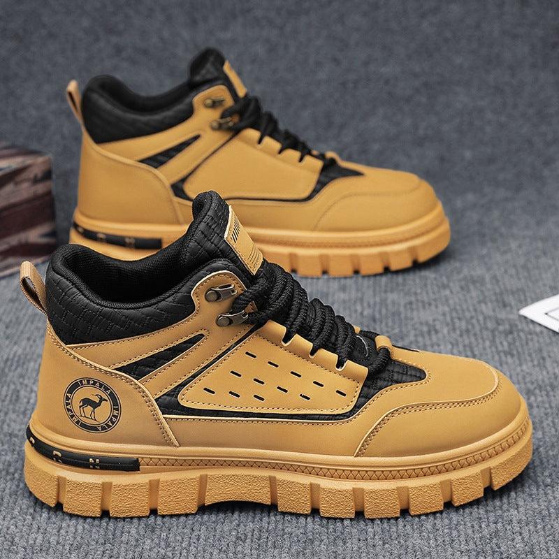 Damen Sneaker Sportlich High-Top mit rutschfester Sohle