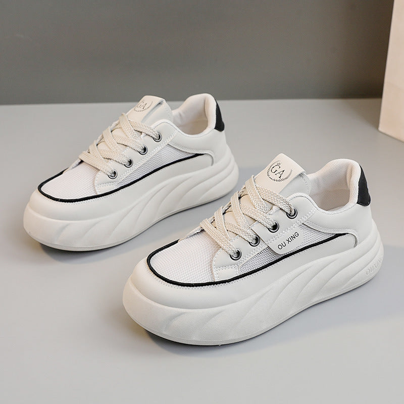 Damen Sneaker Sportschuhe mit Mesh und Hochsohle