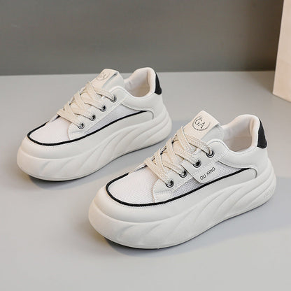 Damen Sneaker Sportschuhe mit Mesh und Hochsohle