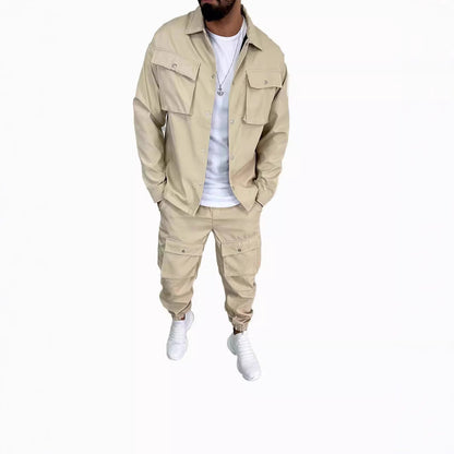 Herren Cargo Hose Ensemble Modern Funktional