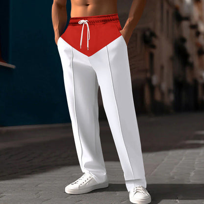 Herren Sweatpants Modern mit Seitentaschen und Slim-Fit