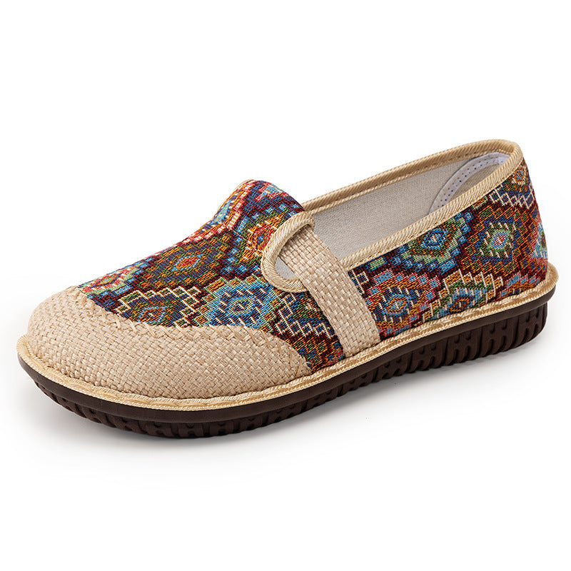 Damen Slipper Bequem Bunt Modisch Heidi Design