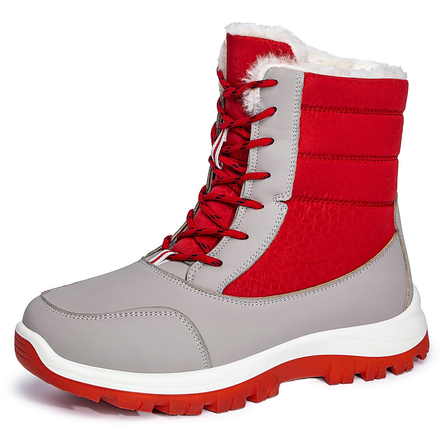 Damen Winterstiefel Warm Rutschfest Weich