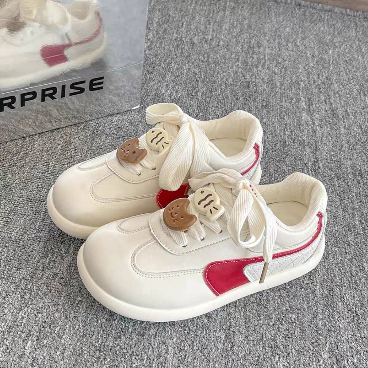 Damen Sneaker Bequem Schnürsystem Komfort Fußbett