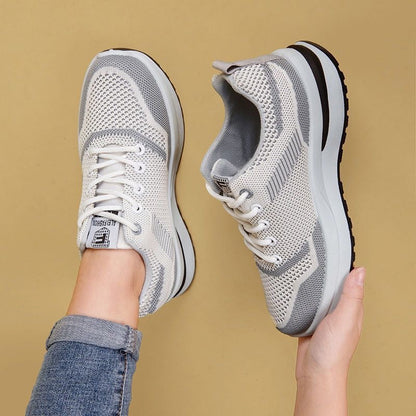 Damen Laufschuhe atmungsaktiv Stoßdämpfend Sneaker - BerlinGlamour