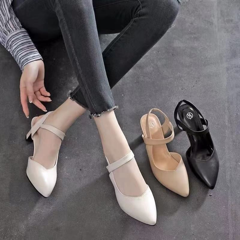 Elegante Damen Slingback Pumps Komfortabel Hochwertig