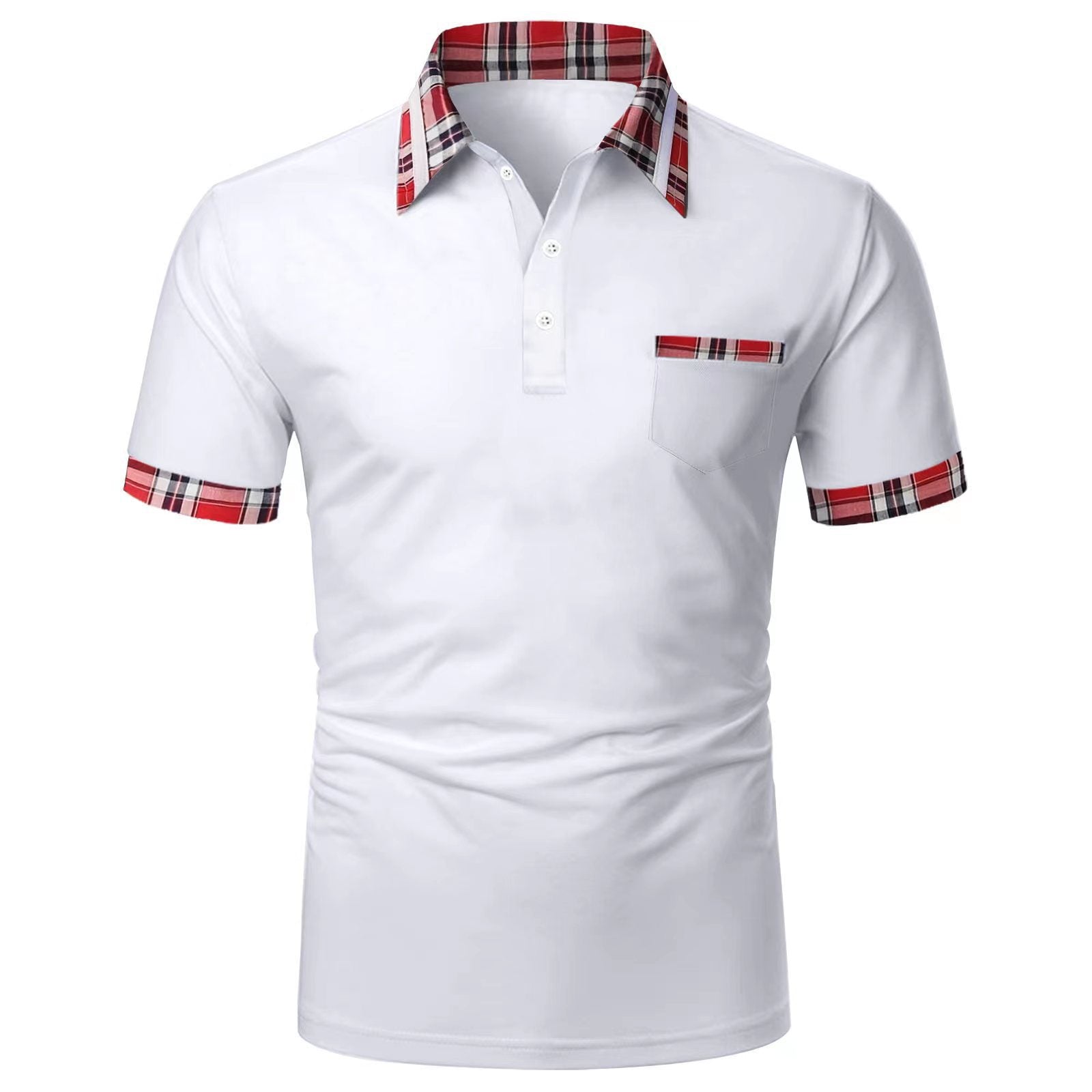 Herren Poloshirt Karree Design Modern Berlin Style - BerlinGlamour