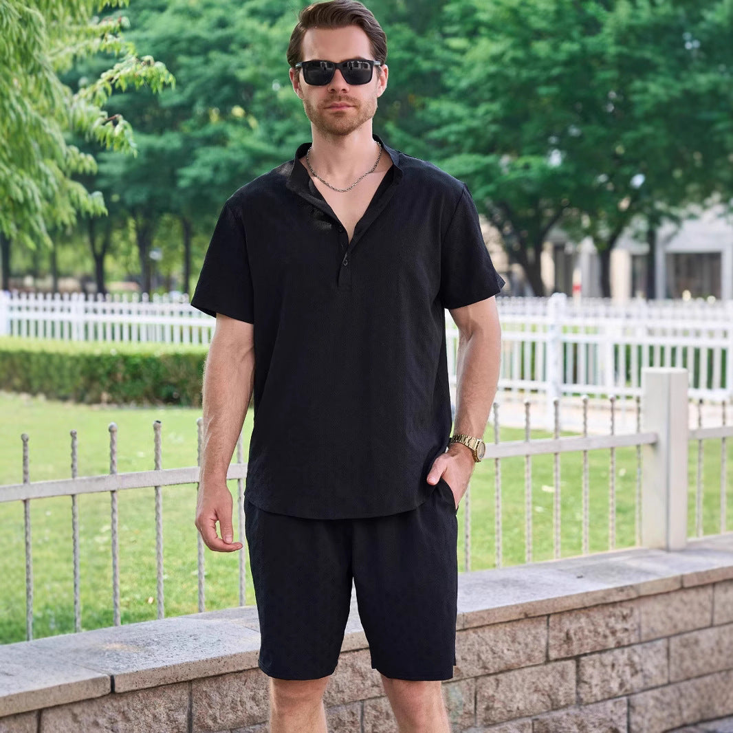 Herren Freizeitoutfit Atmungsaktiv Moderner Schnitt