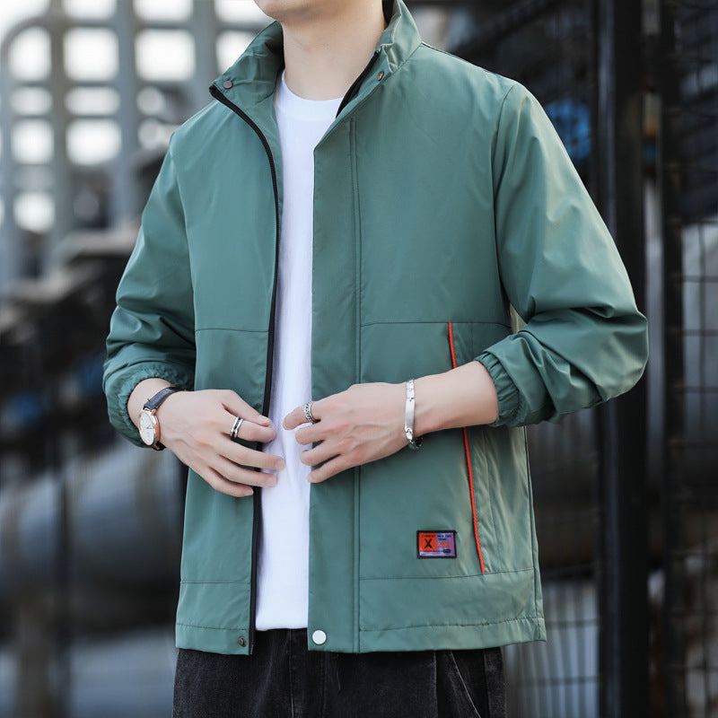 Herren Outdoorjacke Winddicht Wasserdicht Atmungsaktiv