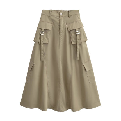 Damen Cargo-Hose Praktisch mit Taschen und Elegantem Schnitt - BerlinGlamour