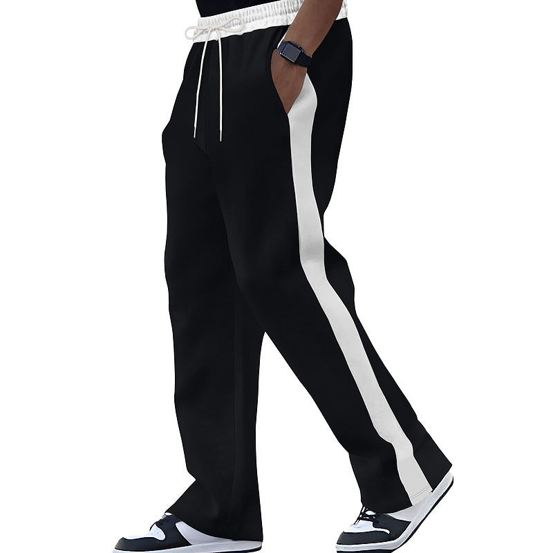 Herren Sport Sweatpants mit Kontraststreifen Modern