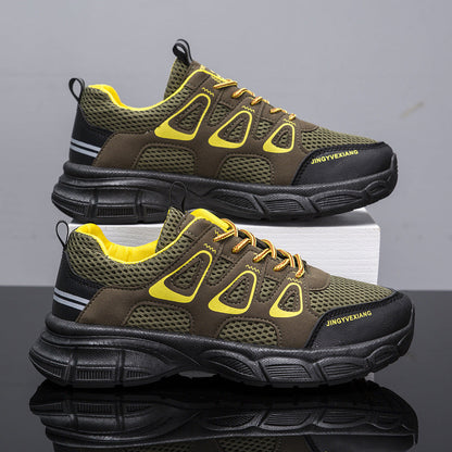 Damen Sneaker Sportlich Atmungsaktiv Rutschfest Elastisch