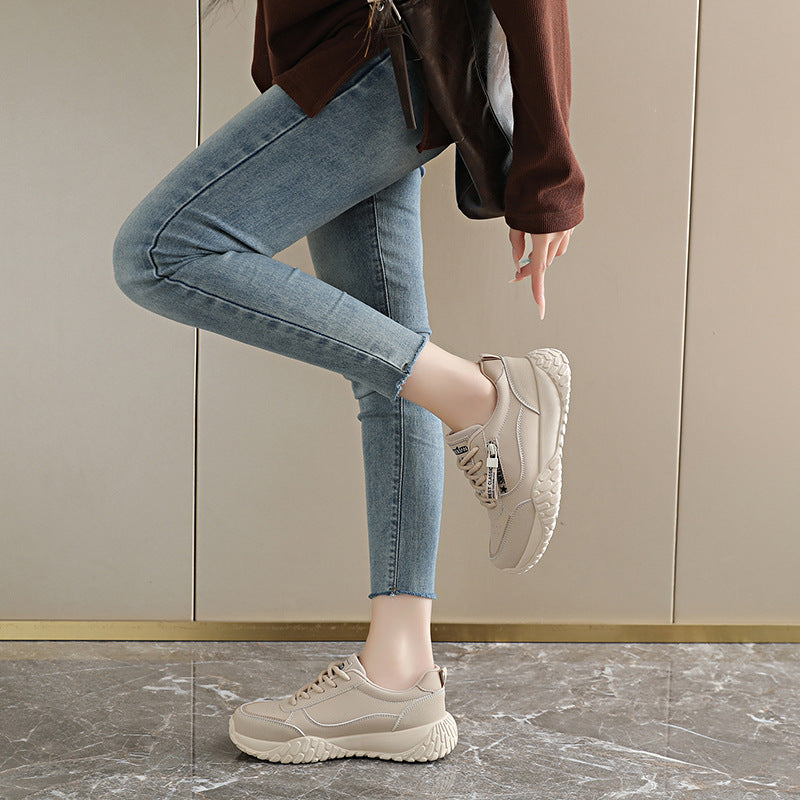 Damen Sneaker Weich Bequem Rutschfest Modern