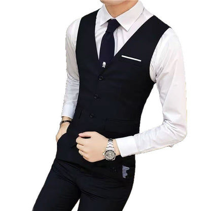 Herren Anzug Slim Fit Mit Taschen Elegant