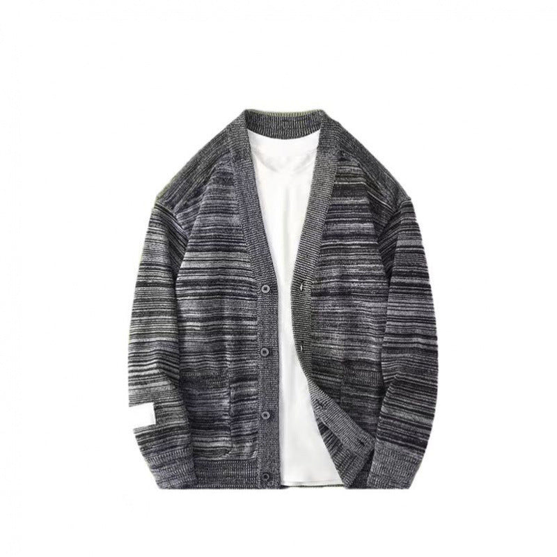 Herren Strickcardigan Lässig mit Taschen Modern