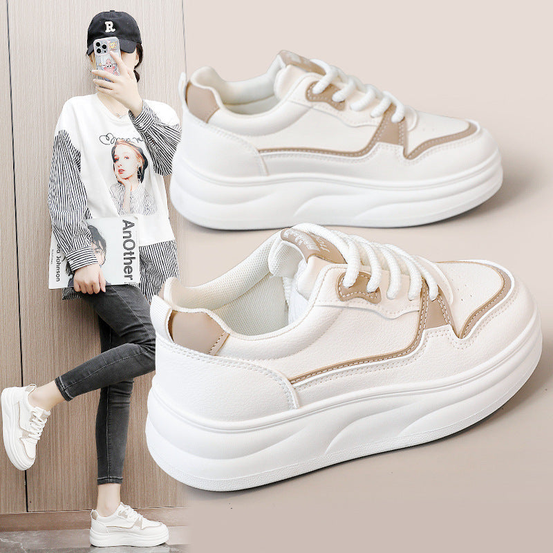 Damen Sneaker Sportlich Plateau Schuhe Mit Dämpfung - BerlinGlamour