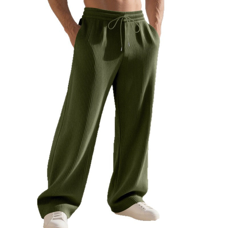 Herren Freizeithose Bequem Weich Mit Kordelzug