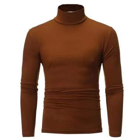 Herren Rollkragenpullover Slim Fit Elastisch Modern