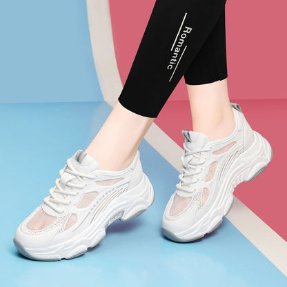Damen Sneaker Sportlich Atmungsaktiv Dämpfend