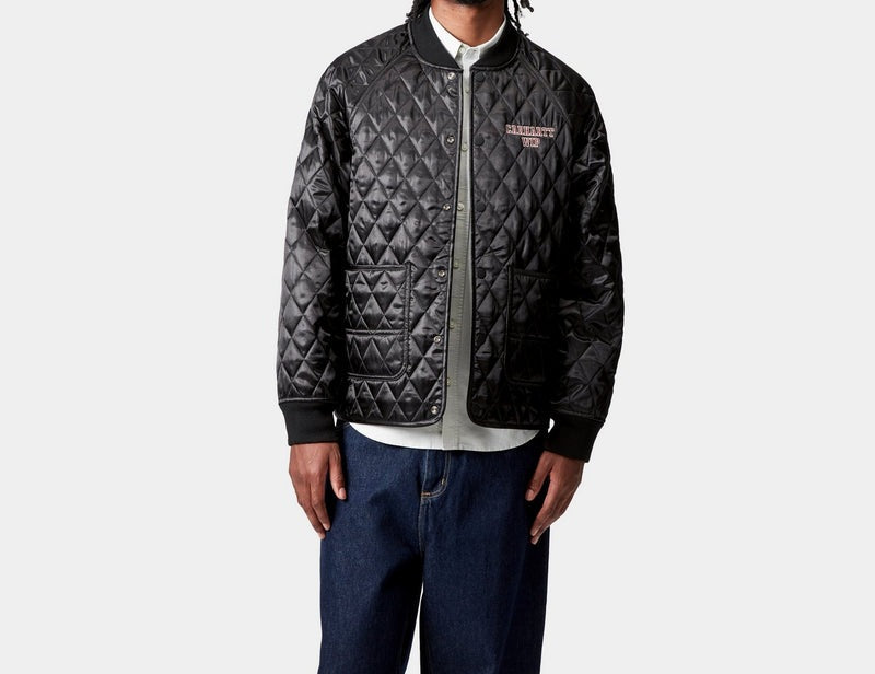 Herren Steppjacke Baumwolle Warm mit Reißverschluss