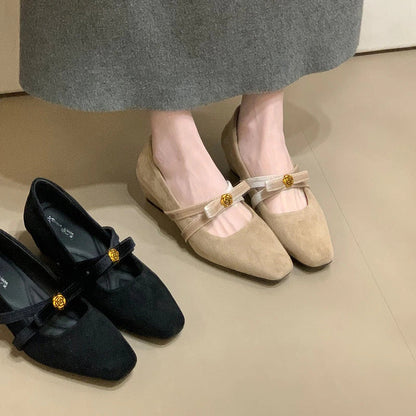 Damen Halbschuhe Elegant Riemen Weich Polster - BerlinGlamour