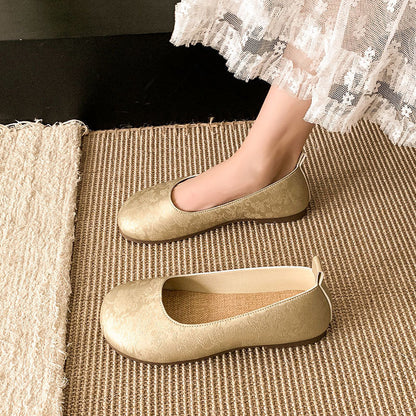 Damen Ballerinas Komfortabel Zeitlos Elegant - BerlinGlamour