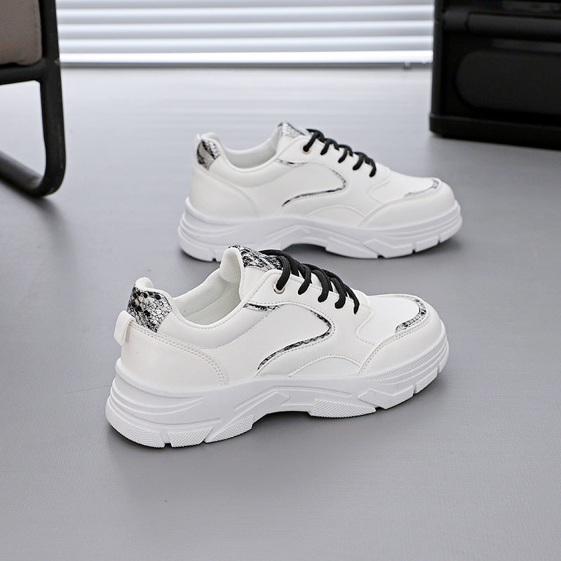 Damen Sneaker Plateau Leicht Mode Schuhe Frauen