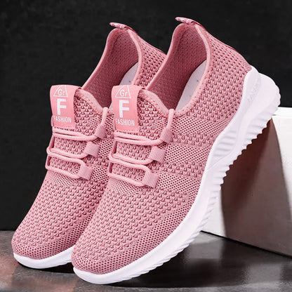 Damen Laufschuhe Atmungsaktiv Elastisch Sportlich - BerlinGlamour