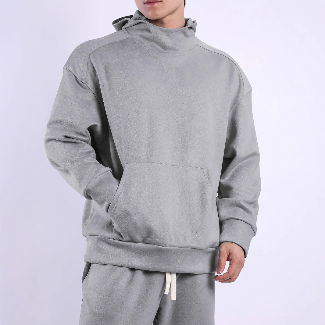 Herren Hoodie Lässig Bequem mit Kängurutasche