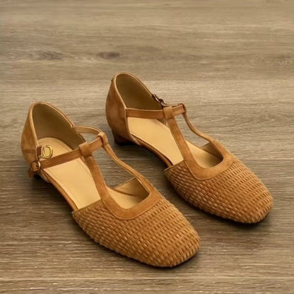 Damen Ballerinas Velours Sling Schuhe Komfortabel - BerlinGlamour