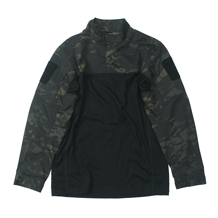 Herren Freizeitjacke Stehkragen Reißverschluss Taschen Modern