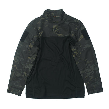 Herren Freizeitjacke Stehkragen Reißverschluss Taschen Modern