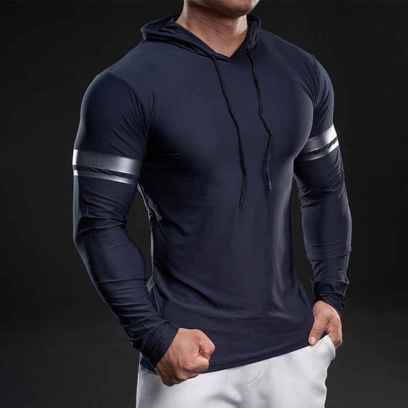 Herren Langarm-Hoodie Sportlich Trendig Berlin - BerlinGlamour