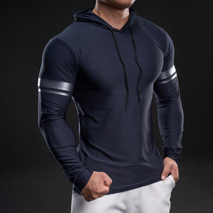 Herren Langarm-Hoodie Sportlich Trendig Berlin - BerlinGlamour
