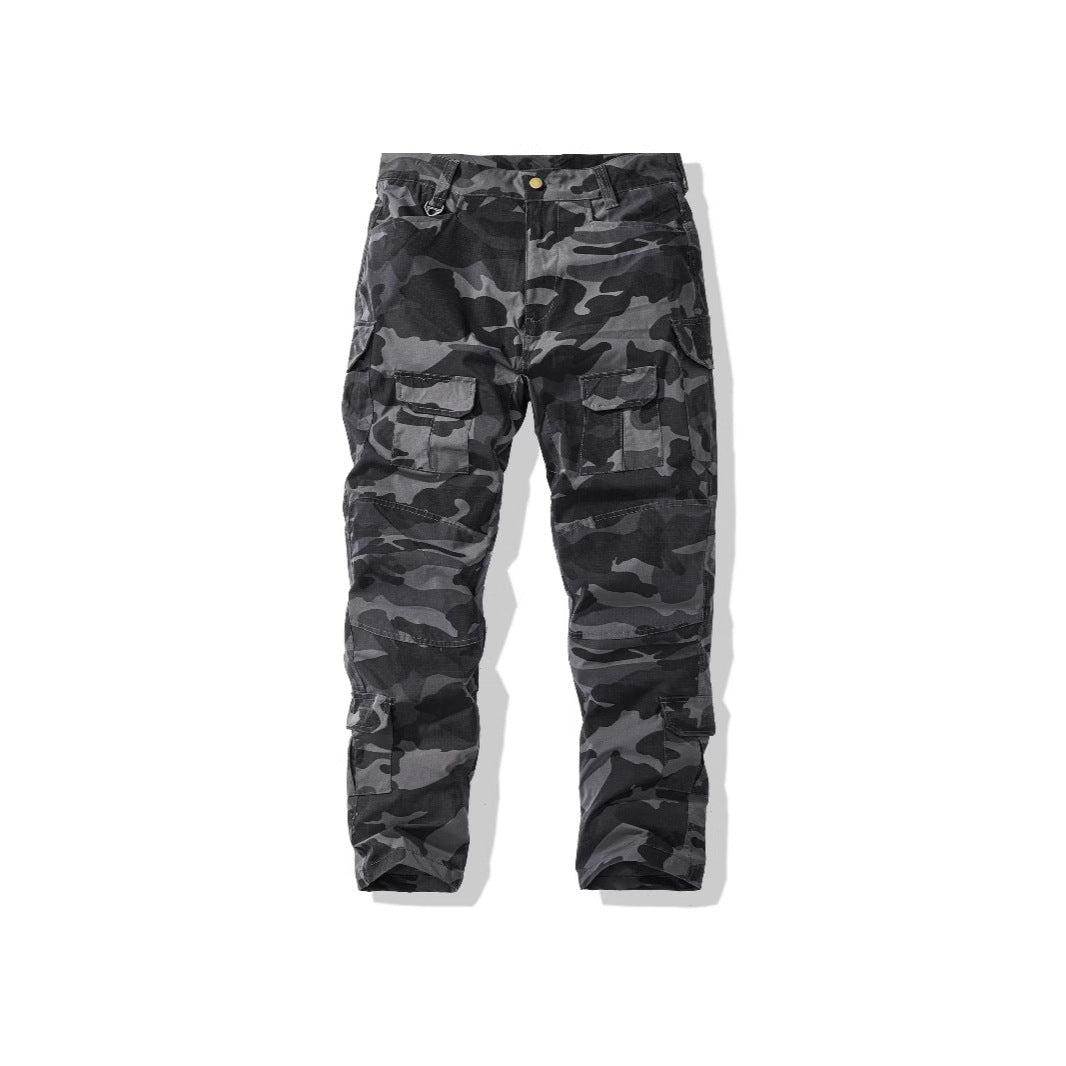 Herren Cargohose Camouflage Vieltaschiger Hosen