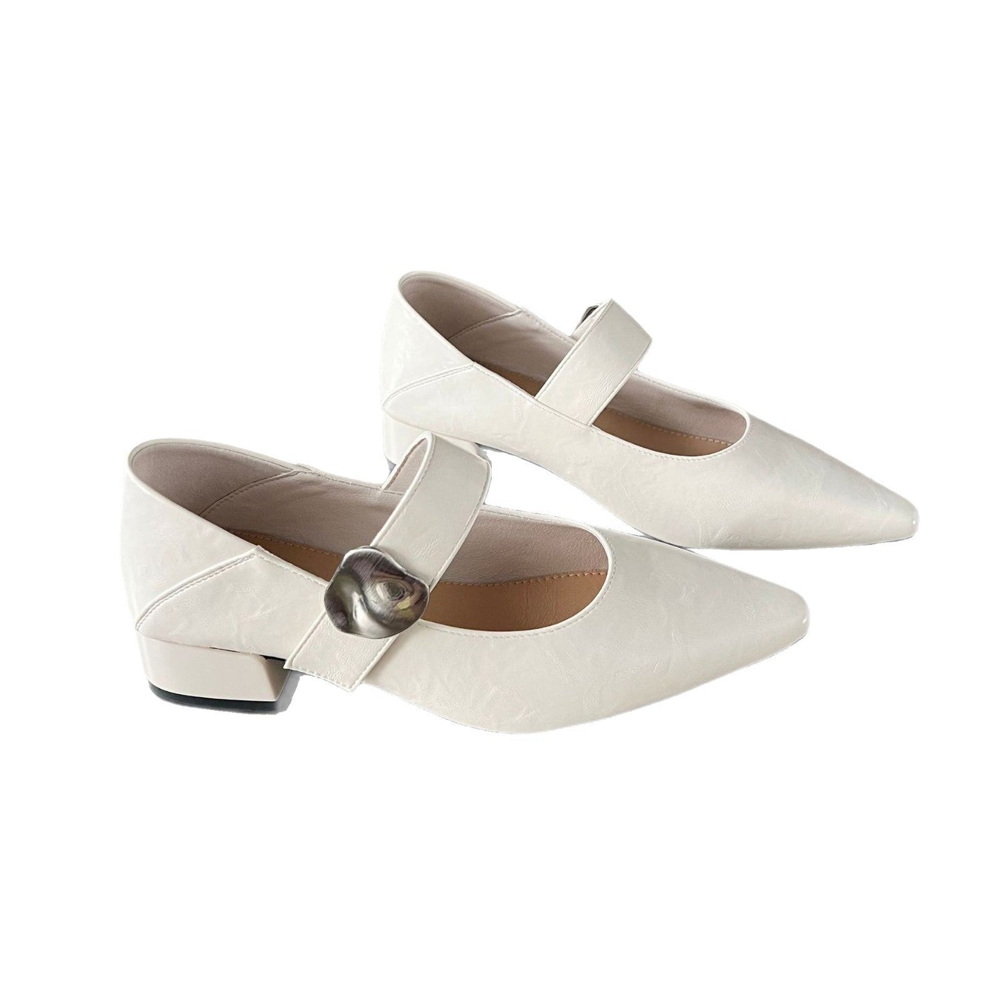 Damen Slingback Ballerinas Modern Elegante Schuhe