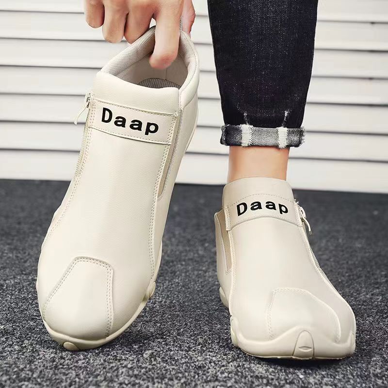 Damen Sneaker Bequem Reißverschluss Komfortabel