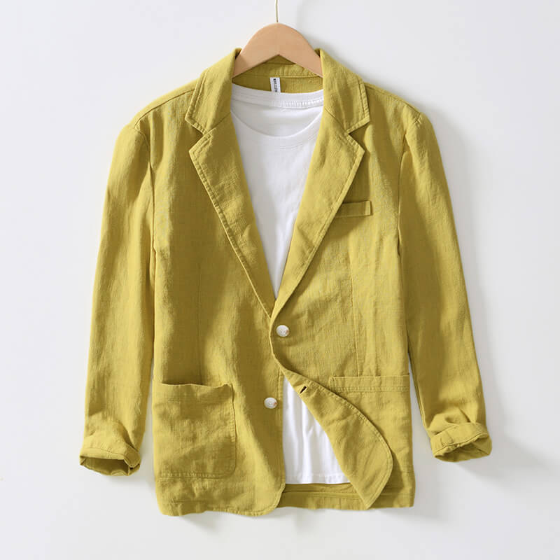 Leinenjacke Damen Sommer Modern