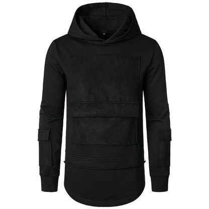 Herren Hoodie Modern Mit Taschen Einzigartiges Design - BerlinGlamour