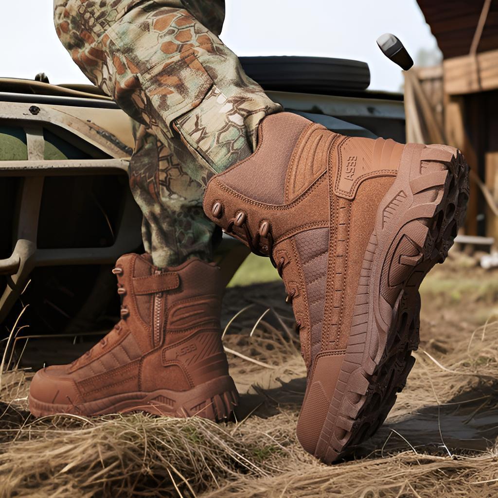 Herren Stiefel Strapazierfähig Robust Outdoor Einsatzstiefel